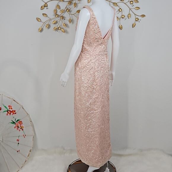 Vintage Emma Domb Sequin Gown Size Small - Picture 3 of 16